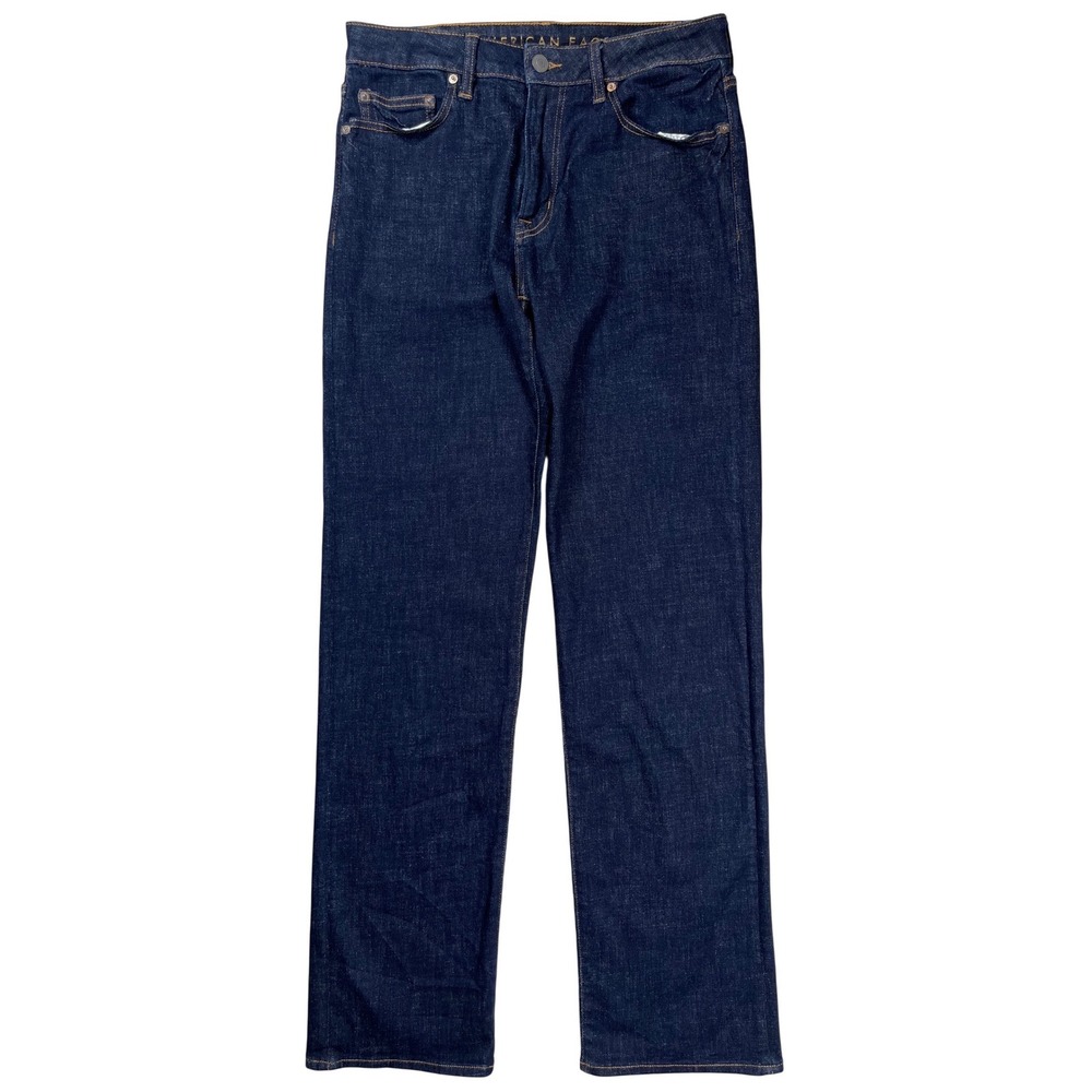American Eagle Loose Jeans Mens 32x36‎ Dark Wash Next Level Flex Indigo Denim